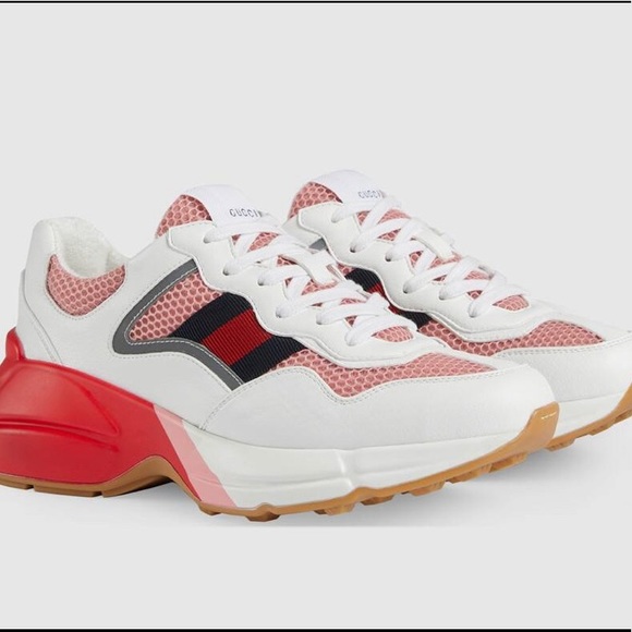 Gucci tennis shoe worn once. - Picture 1 of 7